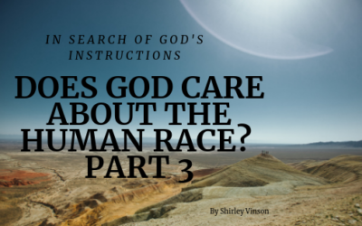 Does God Care? – Part 3