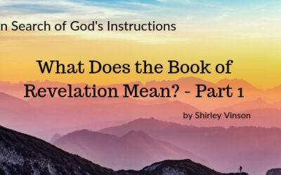 The Book of Revelation Means – Part 1